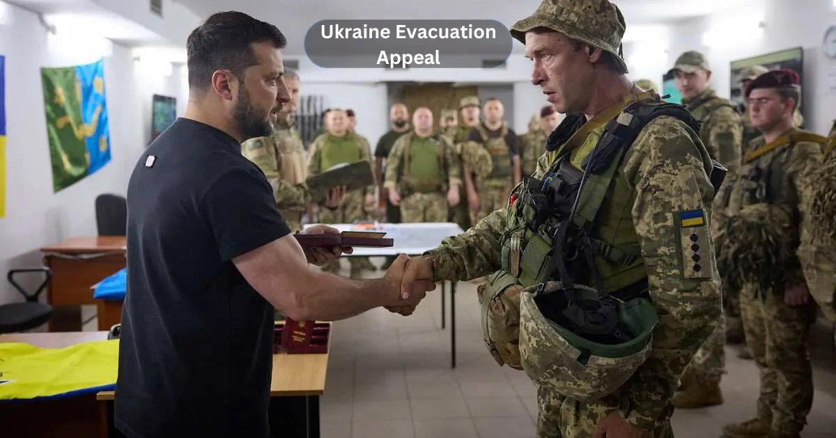 Ukraine's Vice Prime Minister Urges Evacuation from Front Line Areas