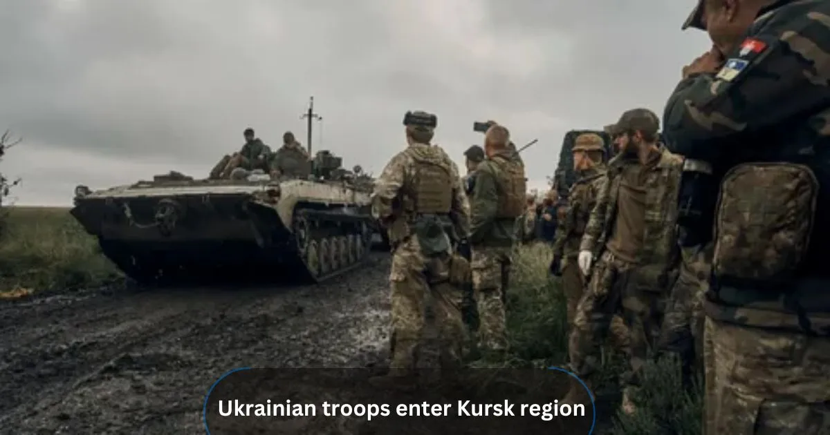 Ukrainian Troops Reportedly Enter Kursk Region, Threaten Sudzha and Gazprom Facility